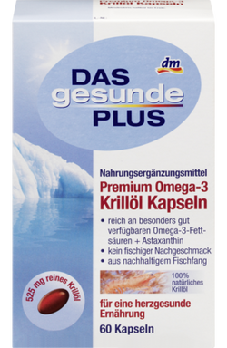 Omega-3 優質南極深海磷蝦油膠囊, 60粒 - Germanbuy HK 德國代購